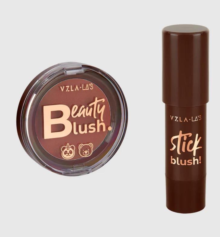 Kit Blushes Red Mocha Vizzela + La's Kit Blushes Red Mocha Vizzela + La's