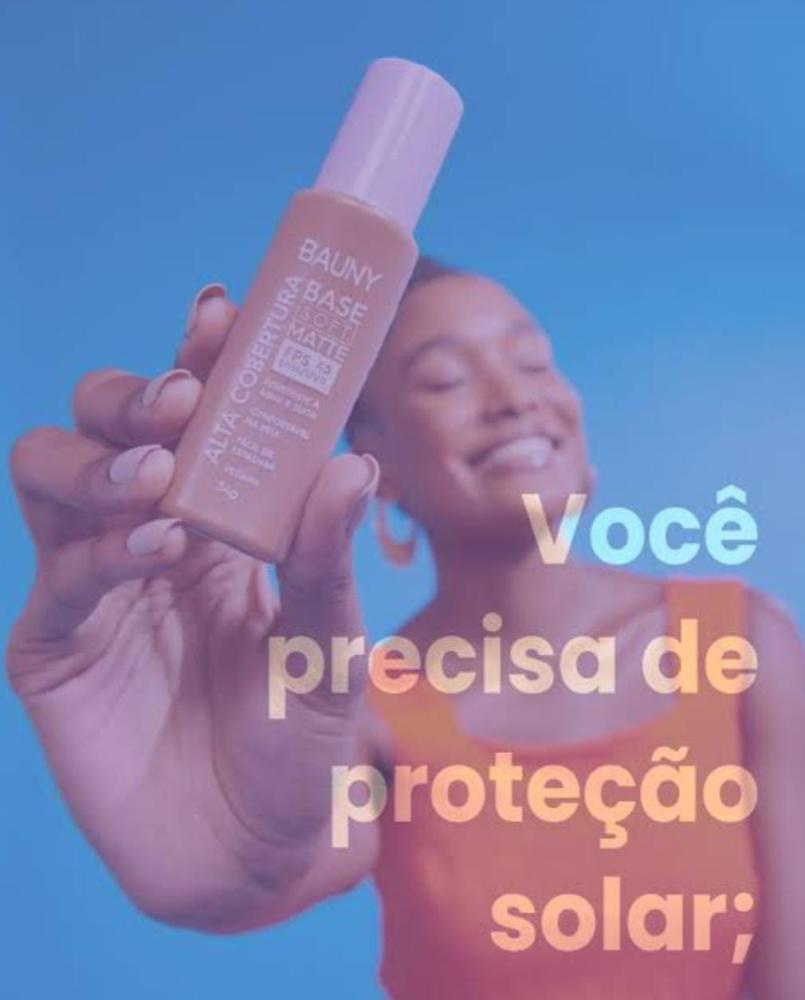 Bauny - Base Soft Matte Alta cobertura  - 34g Bauny - Base Soft Matte Alta cobertura  - 34g