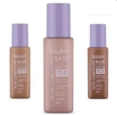 Bauny - Base Soft Matte Alta cobertura  - 34g Bauny - Base Soft Matte Alta cobertura  - 34g