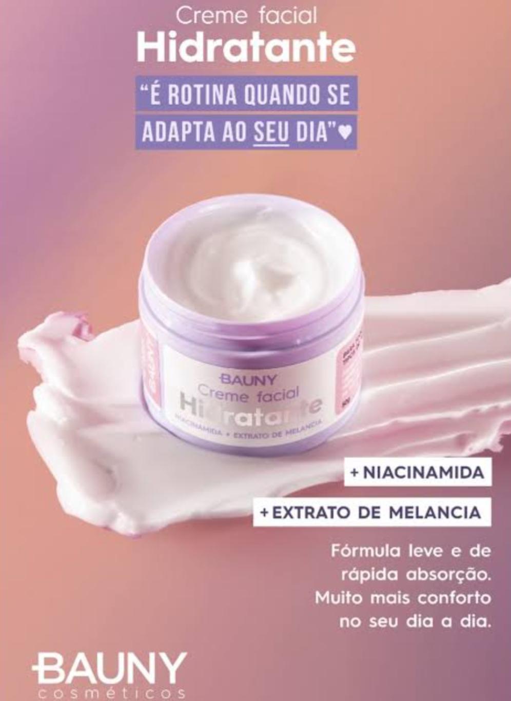 Bauny - Creme Facial Hidratante - 50g Bauny - Creme Facial Hidratante - 50g