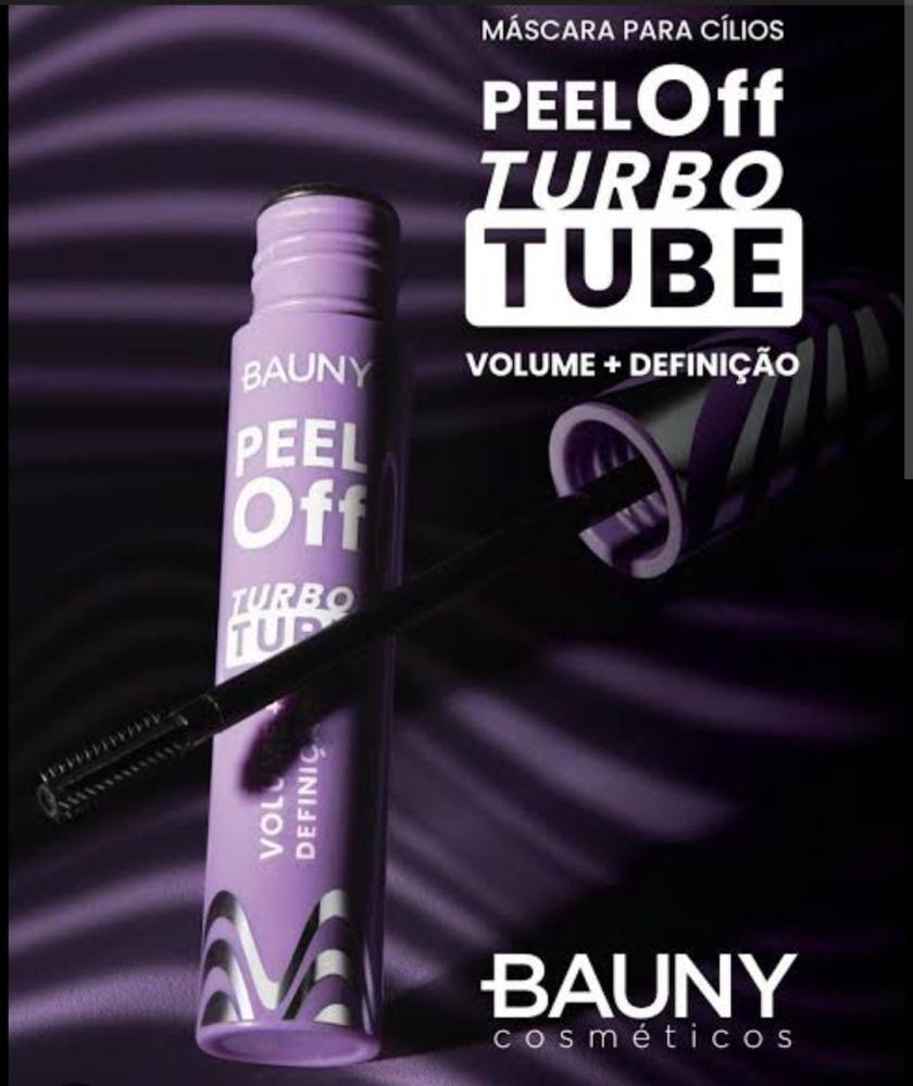 Bauny Máscara de Cílios Peel Off Turbo Tube - 5g Bauny Máscara de Cílios Peel Off Turbo Tube - 5g